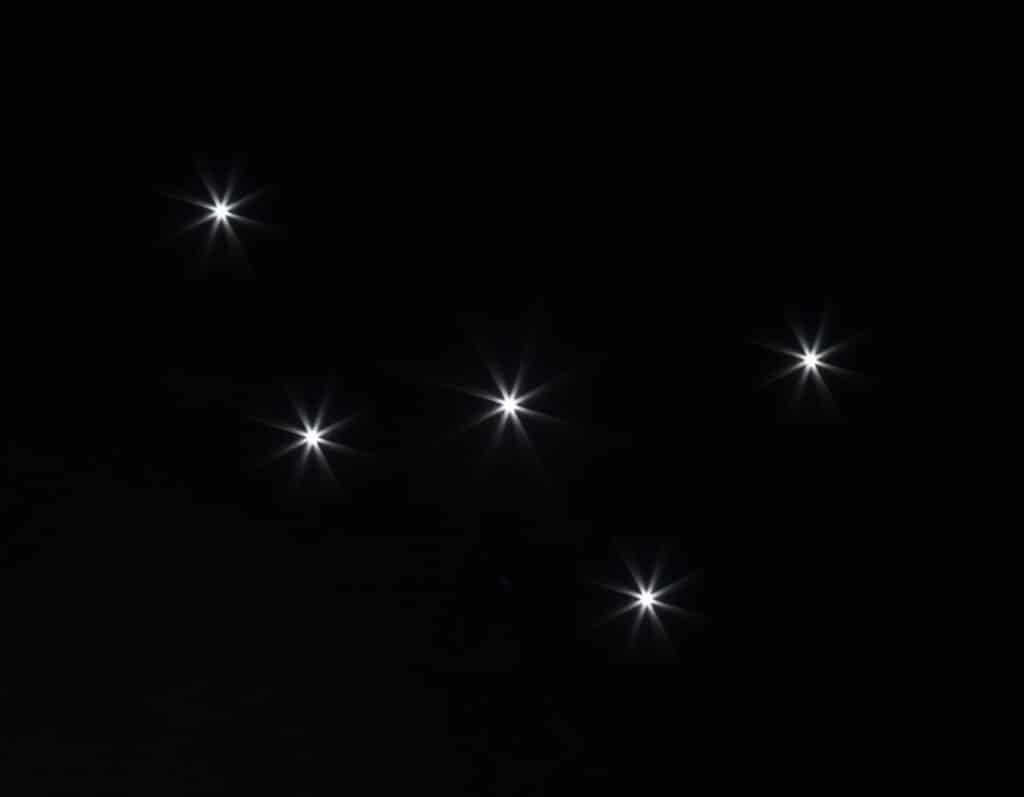 La constellation de Cassiopée