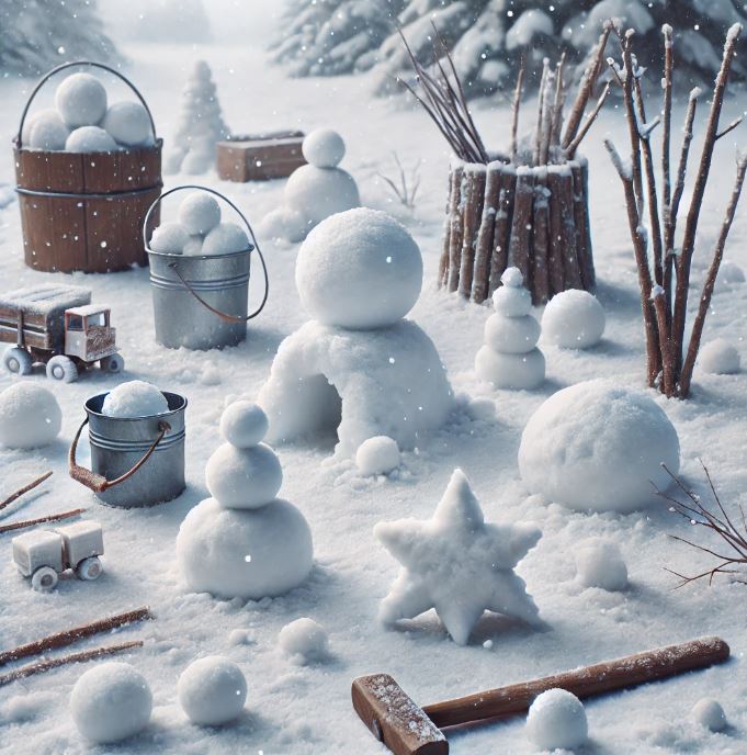 Sculptures de neige