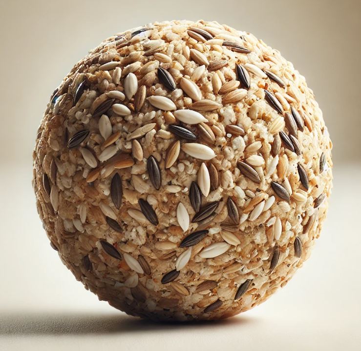 Une boule de graisse et de graines pour les oiseaux