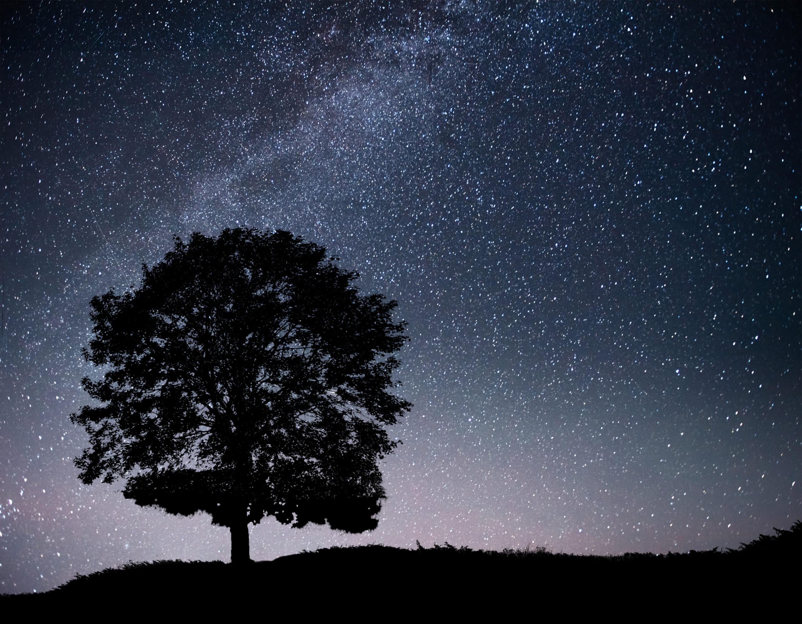 Ciel étoilé la nuit