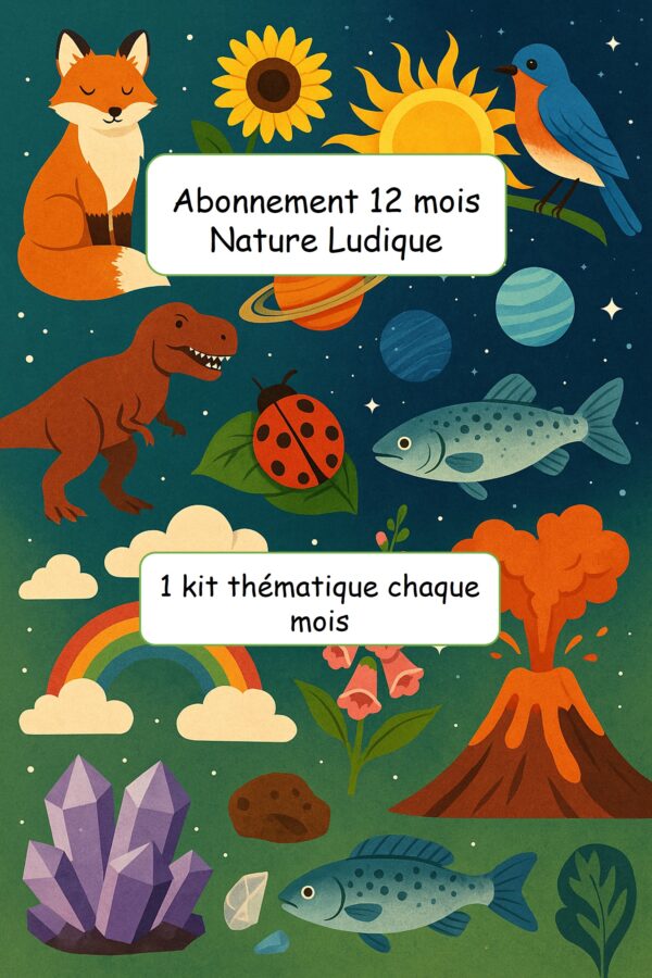Abonnement 1 année Kits Nature Ludique