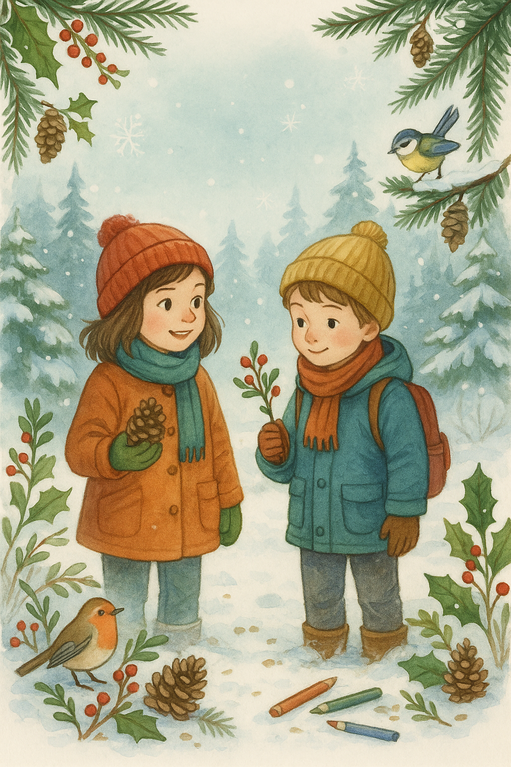 Pack Hiver et Noël Nature Ludique 7-11 ans