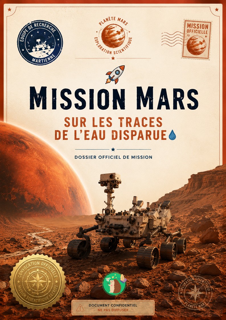 Mission Mars : Deviens l'assistant-e d'une Planétologue