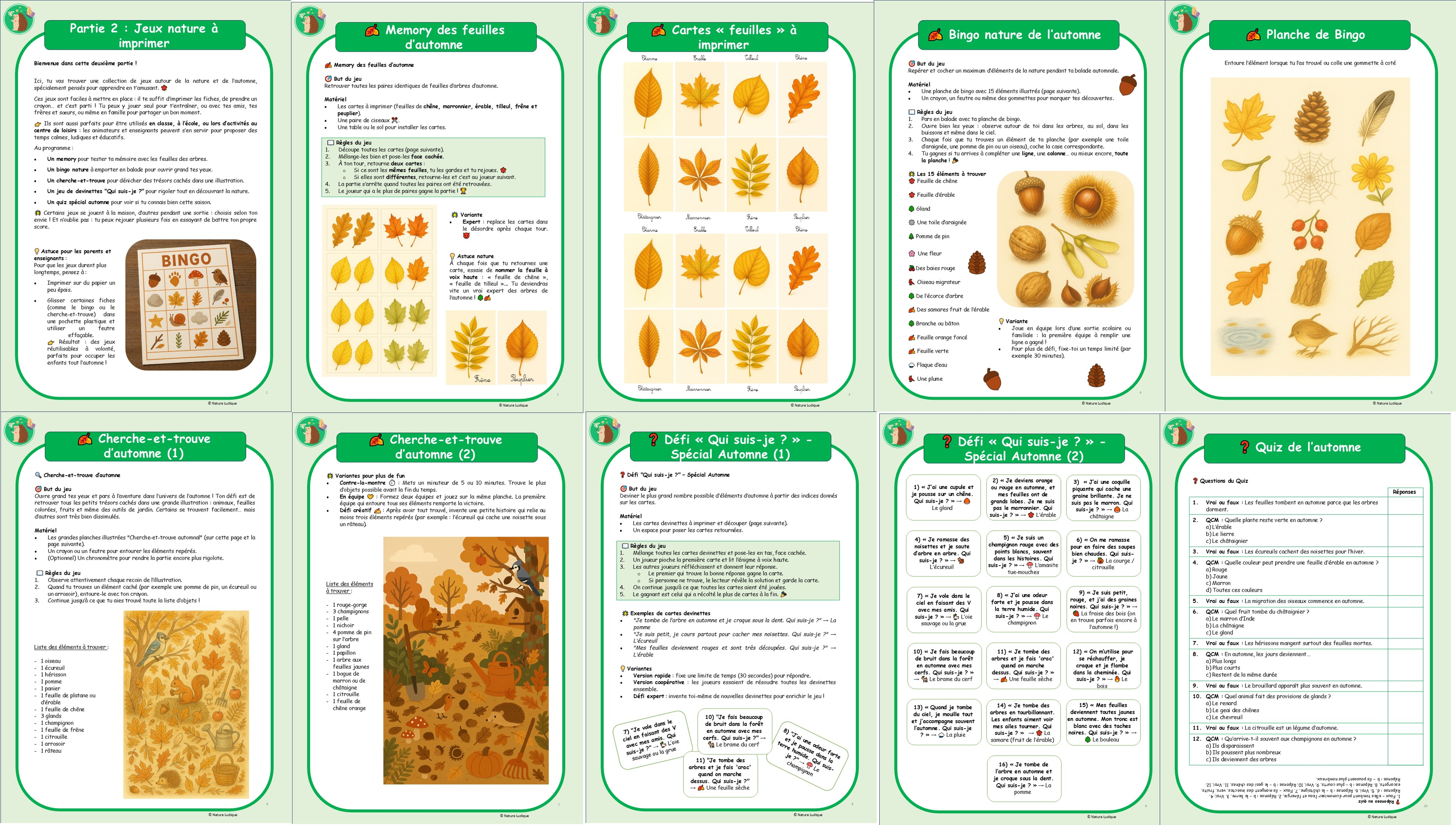 Le Grand Carnet de la Nature – Automne 7-11 ans – Image 2